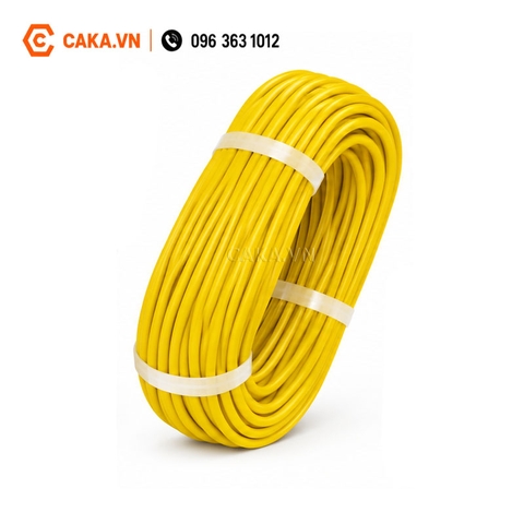 Dây điện 20D 0.5mm² màu vàng dài 5 mét