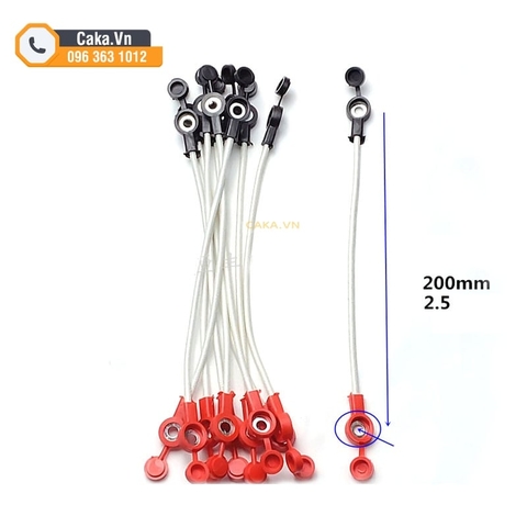 5 Sợi Dây Nối Ắc Quy Xe Điện 48-84V - Dây Đồng 2.5mm² Bọc Cách Điện