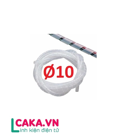 Dây xoắn ruột gà luồn dây điện 10mm