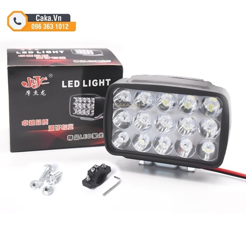 Đèn LED 12V - 84V 15W Siêu Sáng Gắn Xe Máy, Xe Điện, Xe Ba Gác
