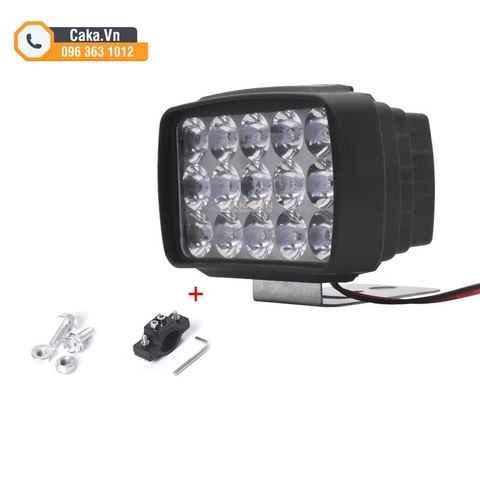 Đèn LED 12V - 84V 15W Siêu Sáng Gắn Xe Máy, Xe Điện, Xe Ba Gác
