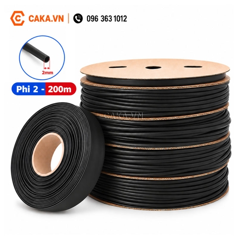 Ống Co Nhiệt 2mm Cuộn 200m