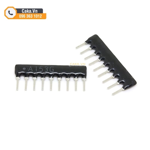 Điện trở băng 9 chân 330R, 470R, 10K – Dãy điện trở SIP