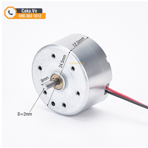 Động Cơ DC 300 Motor Quạt Mini 3V-6V Cho Quạt Cầm Tay, Quạt Đeo Cổ, DIY