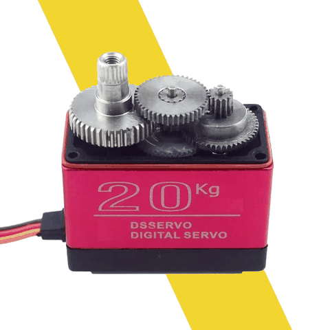 Động cơ Digital Servo 20KG 180 độ Bánh răng full kim loại