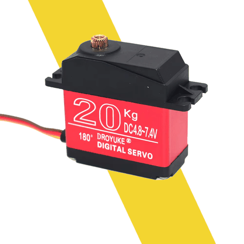 Động cơ Digital Servo 20KG 180 độ Bánh răng full kim loại