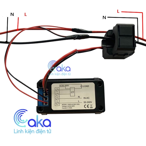 Đồng hồ đo điện AC KWS-AC300 100A