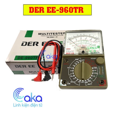 Đồng hồ đo vạn năng DEREE-960TR