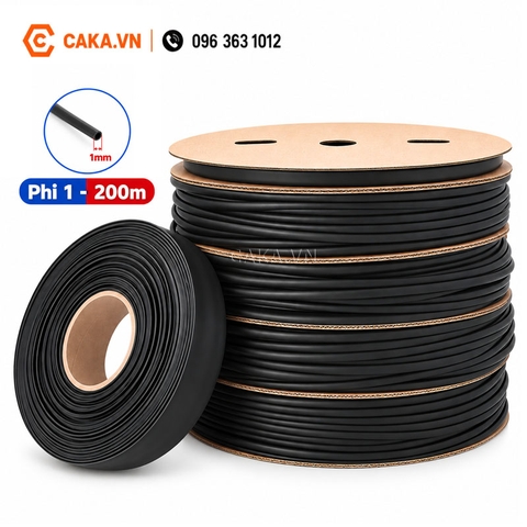 Ống Co Nhiệt 1mm Cuộn 200m