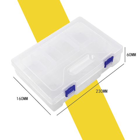 Hộp Đựng Linh Kiện Điện Tử 10/15/24/36 Ngăn Tiện Lợi