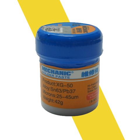 Thiếc bột chì bột hàn linh kiện SMT XG-50 35G