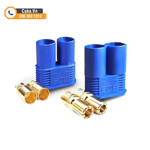 Jack Cắm EC5 EC8 Đực Cái Công Suất Lớn Cho RC Kèm Vỏ Cách Điện