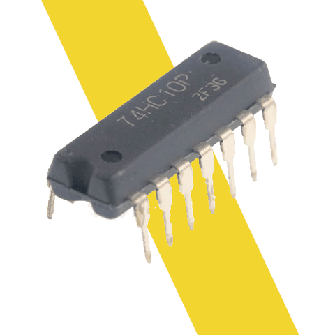 IC 74HC10 – 3 Cổng NAND 3 ngõ vào, logic CMOS, DIP14