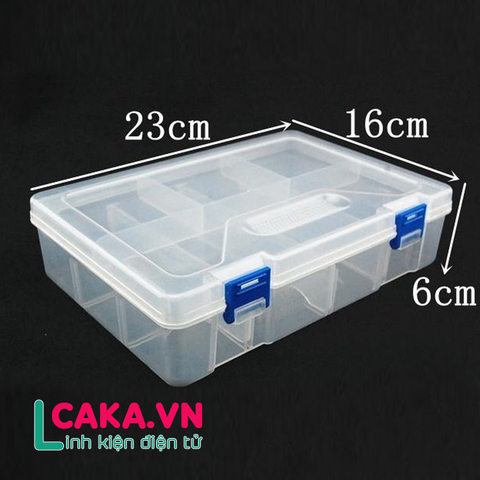 Hộp đựng linh kiện điện tử 10/15/24/36 ngăn tháo rời