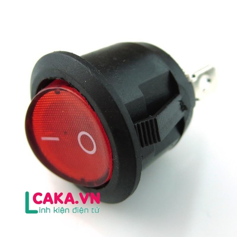 Công tắc tròn bập bênh KCD1-105 6A 250V