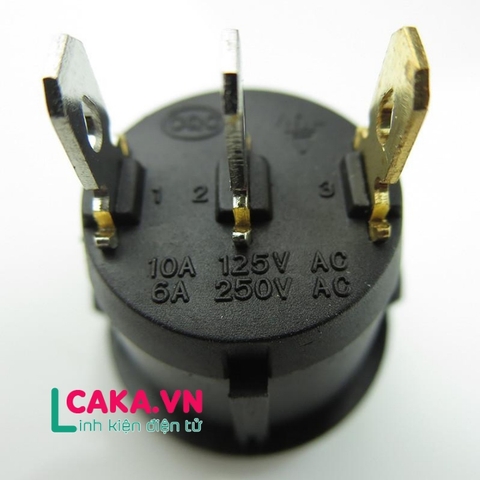 Công tắc tròn bập bênh KCD1-105 6A 250V