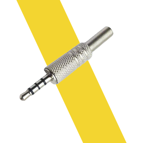 Đầu Jack Audio đực 3.5MM mạ kẽm