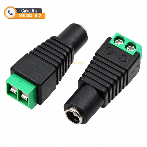 Đầu Nối Nguồn DC Cái 5.5×2.1mm Không Cần Hàn