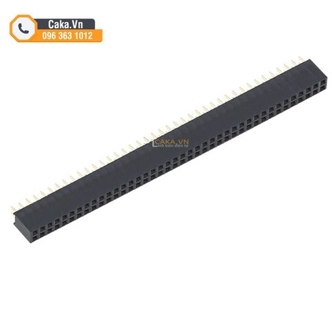 Header Cái Đôi 2.54mm 2x40P – Dạng 2 Hàng Hàn Mạch, Breadboard