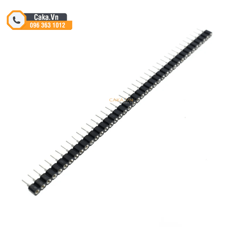 Jump Cái Đơn Lỗ Tròn 2.54mm 1x40P – Header Cái Hàn Mạch