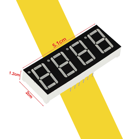 LED 7 Thanh 0.56 inch Cathode/Anode màu đỏ led 7 đoạn