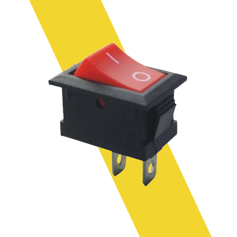 Công Tắc Bập Bênh Mini KCD11 3A 250V – Loại Nhỏ, 2 Chân, ON/OFF