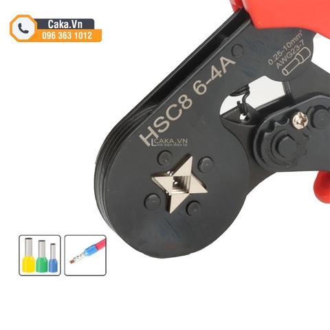 Kìm bấm cosse HSC8 6-4A - Kìm bấm đầu cos ống VE