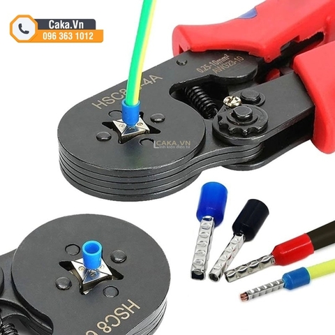 Kìm bấm cosse HSC8 6-4A - Kìm bấm đầu cos ống VE