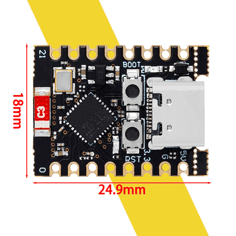 Kit phát triển ESP32-C3 SuperMini 4MB wifi Bluetooth