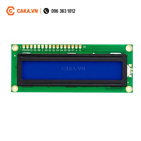 Màn Hình LCD 1602 5V Xanh Dương Có Đèn Nền