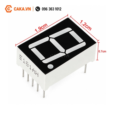 LED 7 Đoạn 0.56 Inch 1 Số Màu Đỏ