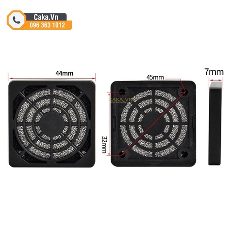 Lưới bảo vệ quạt chống bụi và tản nhiệt 40mm 50mm 60mm 80mm 90mm 120mm 150mm 170mm