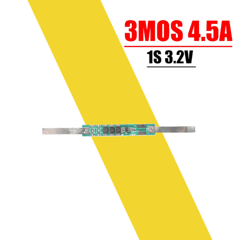 Mạch sạc và bảo vệ pin 1S 3.2V LiFePO4 Lithium Sắt Photphat Pin 32650