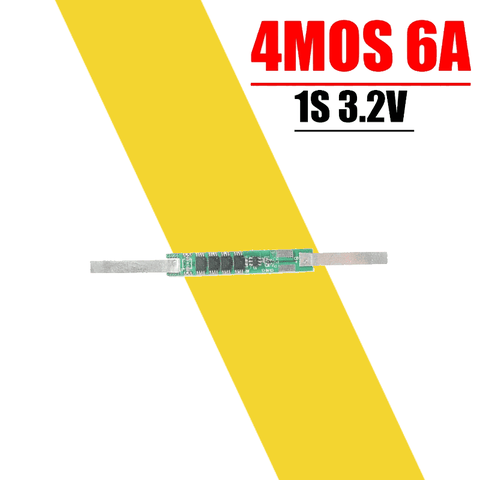 Mạch sạc và bảo vệ pin 1S 3.2V LiFePO4 Lithium Sắt Photphat Pin 32650