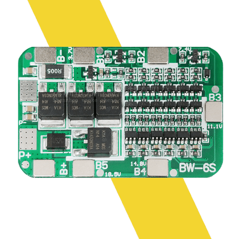 Mạch 6S 24V 15A sạc và bảo vệ pin Lithium 3.7V