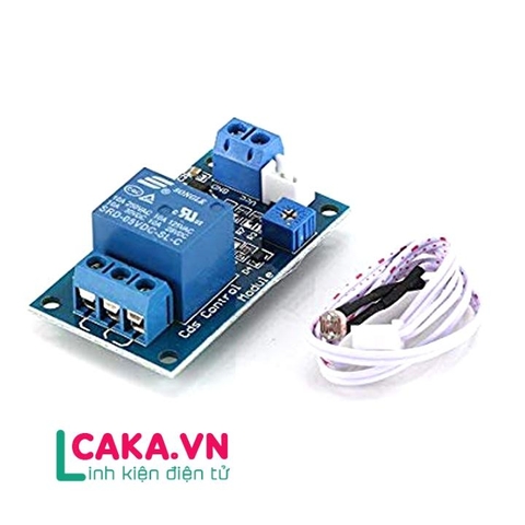 Mạch cảm biến ánh sáng quang trở Relay 5V