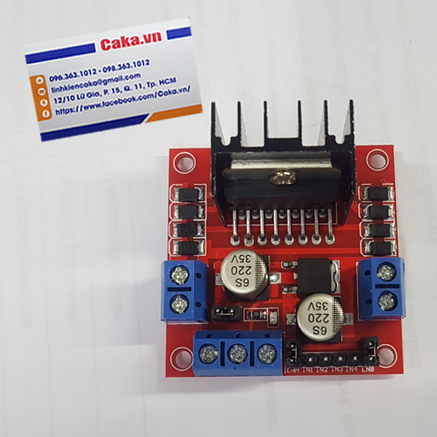 Mạch Điều Khiển Động Cơ L298 DC Motor Driver