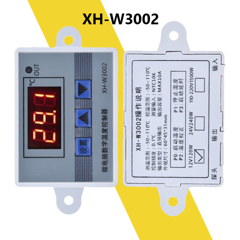 MẠCH ĐIỀU KHIỂN NHIỆT ĐỘ XH-W3002 220VAC