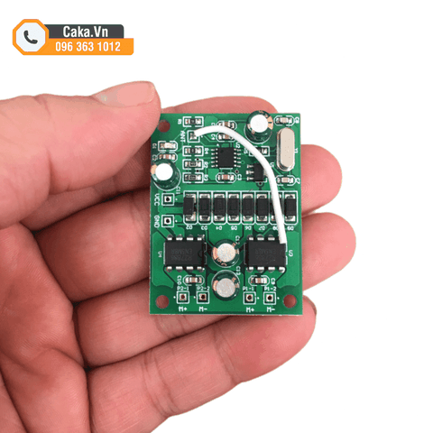 Mạch Điều Khiển Từ Xa 4 Kênh 2.4G Mạch Phát 3-4.5V Mạch Thu 4.5-12V 10A