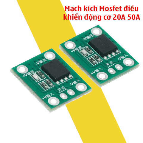 Mô-đun điều khiển công tắc kích hoạt MOS công suất cao 20A 50A