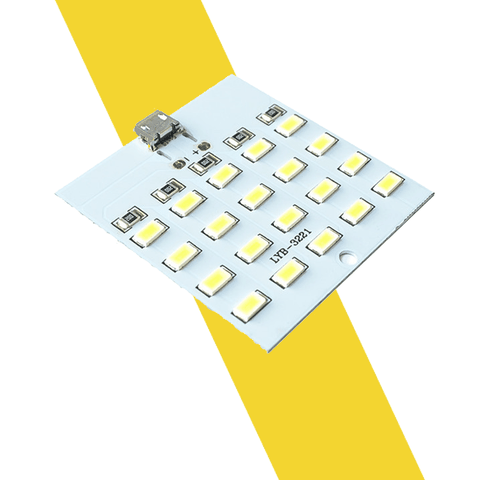Mạch Led Siêu Sáng 8 12 16 20 Led Dùng Nguồn Micro USB 5v