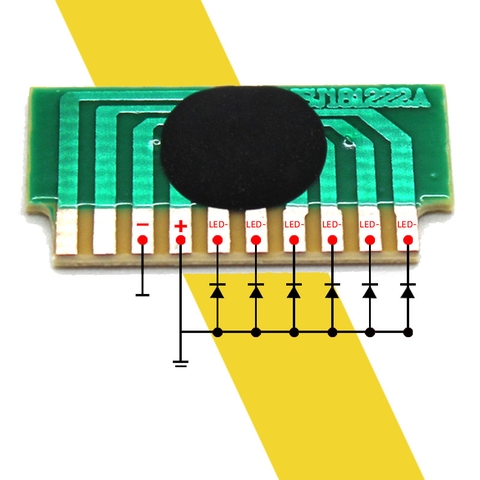 Mạch led đuổi 6 đèn led nguồn 5V