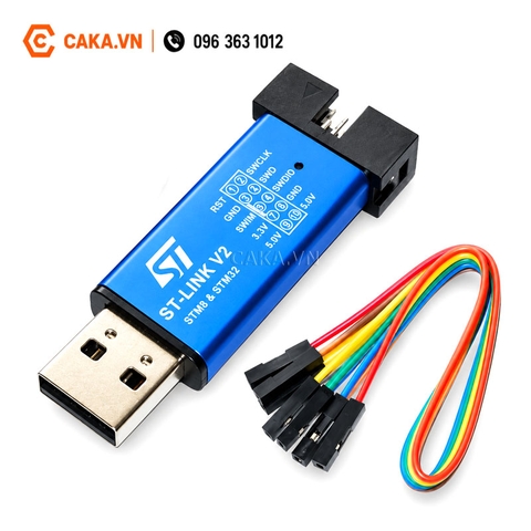 Mạch Nạp ST-Link V2 Cho STM8 STM32