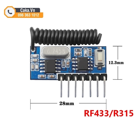 RX480E Module Thu Sóng RF 315MHz/433MHz
