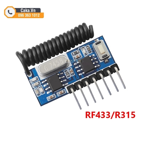 RX480E Module Thu Sóng RF 315MHz/433MHz