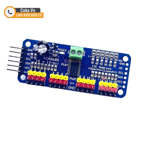 Mạch Điều Khiển 16 Chanel PWM PCA9685 Servo