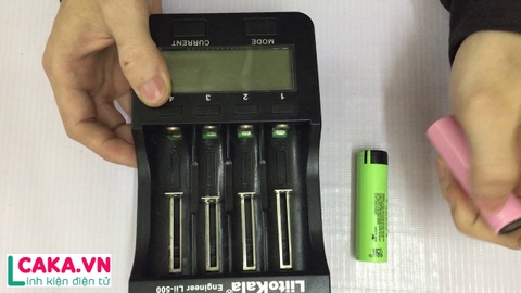 Bộ Sạc và test Dung Lượng Pin Đa Năng Liitokala Lii-500 kèm nguồn