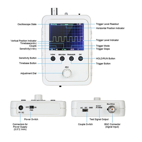 Máy Hiện Sóng DSO150 oscilloscope DSO150