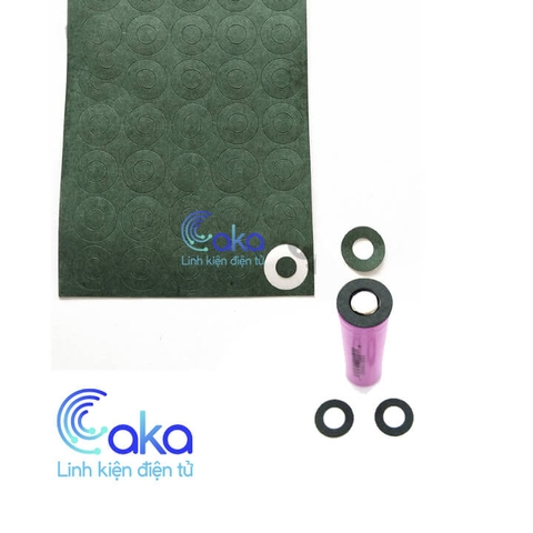 Miếng dán bảo vệ đầu dương Pin 18650 1 Pin
