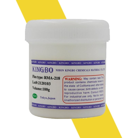 Mỡ hàn Kingbo RMA-218 Bga Solder Flux Paste Solder 100g